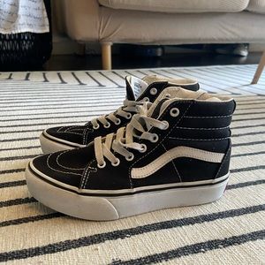 Kids platform vans